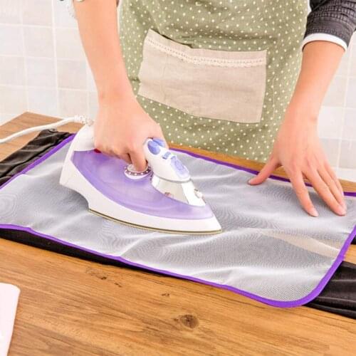 High Temperature Ironing Boards Mesh Cloth Ironing Pad Creative Home Insulation Ironing Mat Against Pressing