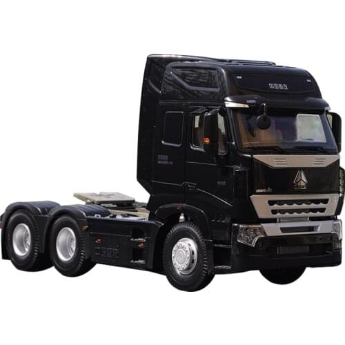 1/24 Metal Alloy Die-casting Simulation Car Model Sinotruk A7 Traction Head Adult Collection Childrens Toy Gift Family Display