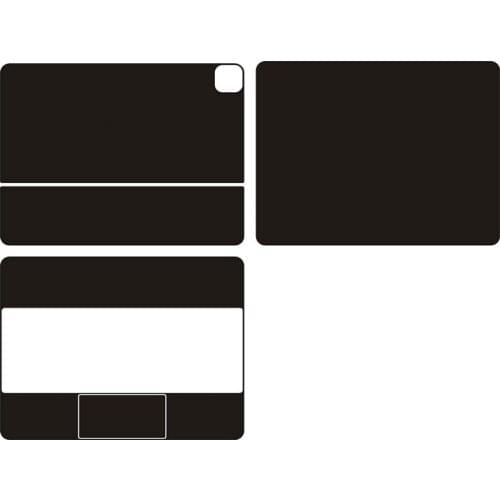 Carbon fiber Laptop Sticker Skin Cover Decal Protector for 2020 Apple iPad Pro 12.9" A1998 with Magic Keyboard