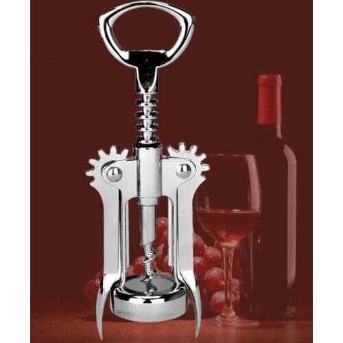 Stainless Steel Waiter Metal Wine Corkscrew Bottle Red Wine Openers ss1011