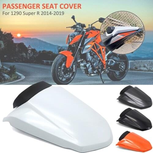 2014 2015 2016 2017 2018 2019 NEW Motorcycle Rear Passenger Pillion Seat Cover Fairing Cowl For 1290 Super R