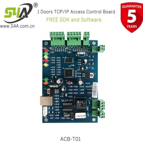 Single Door Network TCP/IP Single Door Ethernet Wiegand Access Control Board