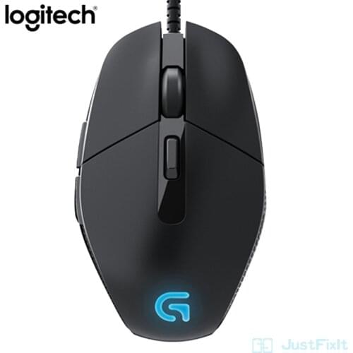 Original Logitech G302 Daedalus Prime MOBA Gaming Mouse Wired Optical 4000dpi led usb Lights Tuned for professional gaming mouse