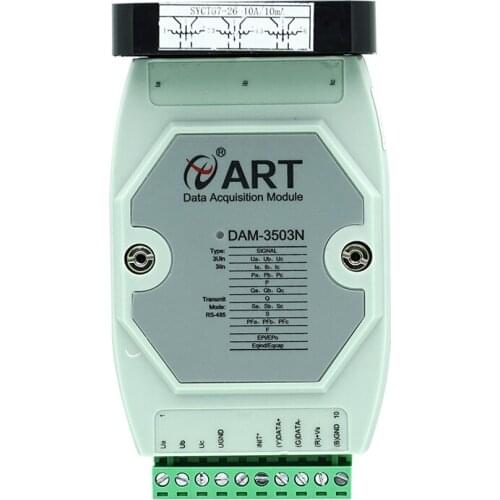 3-phase AC parameters Alternating Current RS485 Modbus Remote Data Acquisition Din Rail Adam Module