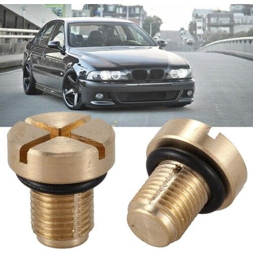 Radiator Hose Bleed Vent Screw Plug Bleeding For BMW E30 E36 E46 Radiator Hose Bleed Vent Screw Plug Bleeding Car Accessories
