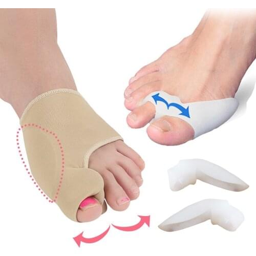 Big Bone Toe Separator Hallux Valgus Splint Pedicure Tool Bunion Corrector Feet Care Bone Thumb Straightener Adjuster Orthosis