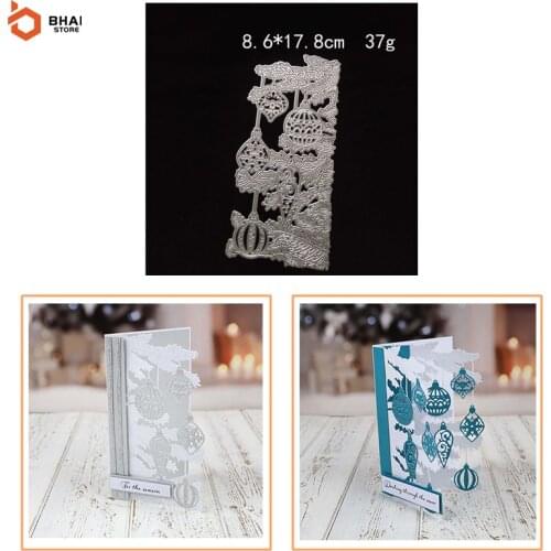 Christmas Lantern Metal Cutting Dies Cut Decoration DIY Scrapbook Paper Card Photo Album Embossing Decor Craft Stencil New 2021