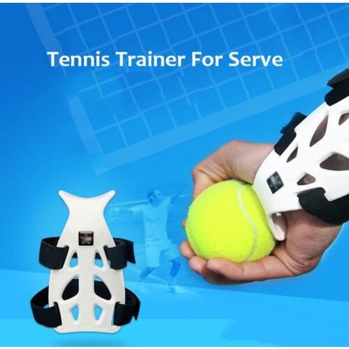Tennis Ball Machine Practice Serve Training Tool Self-study Toss Trainer Correct Wrist Posture Padel raquete de tenis