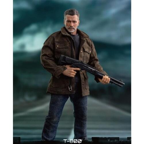 1/12 Scale Soldier T-800 Future Dark Fate Sarah Connor Model 6’’action figure Toy Collectible Set