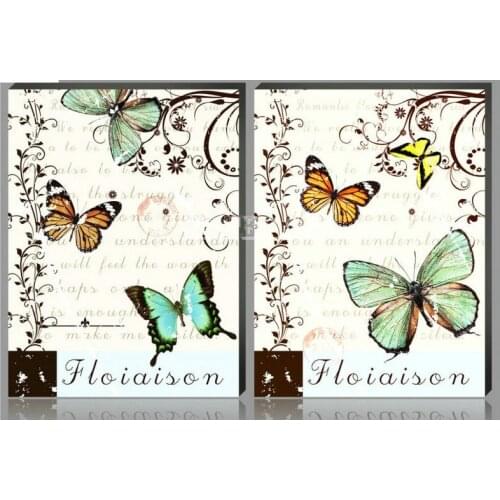 5D diamond painting butterfly landscape sticker full square drill rhinestone 3d drawing living room decoration round drill