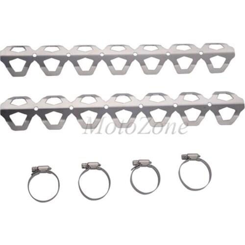 Motorcycle Accessories Parts Stainless Steel Exhaust Guards Pipe Cover Protection Fit For BMW R1200GS LC 13-16 R1200GS ADV 14-16