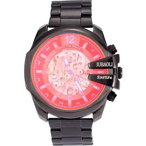 Brand Men Mechanical Watches Automatic Men Golden Stainless Steel Waterproof Business Sport Wristwatch Gift Relogio Masculino