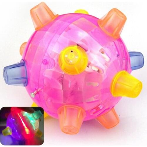 Baby Kid Child Color Change Flashing Bouncing Ball Toy Xmas Party Gift Christmas