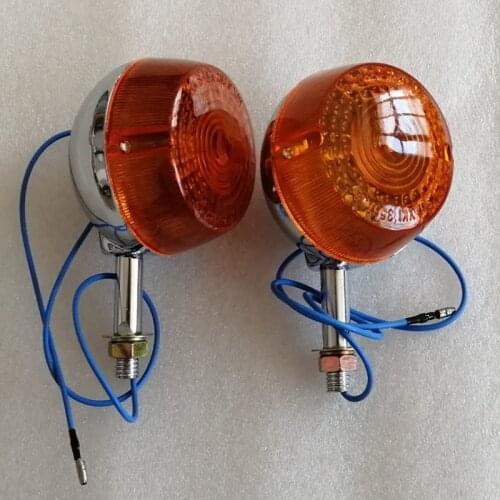 E0457 Motorcycle Turn Signal Lamp Flasher Light For Suzuk AX100 6V-12V Indicator Turn Signal Light 1 Pair