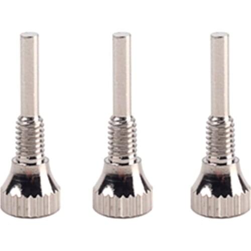 3pieces Copper Bb Trumpet Pitch Pipe Screws Replacement Musical Parts Set