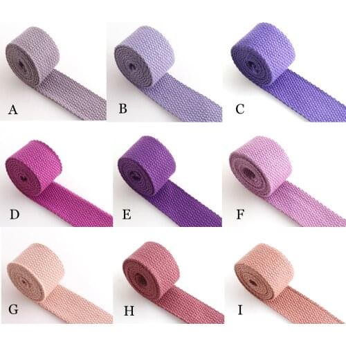 Cotton webbing Canvas Webbing ribbon 1 inch belt Strap Key Fobs for Backpacks,Dog collar,Bag Accessories by the yard