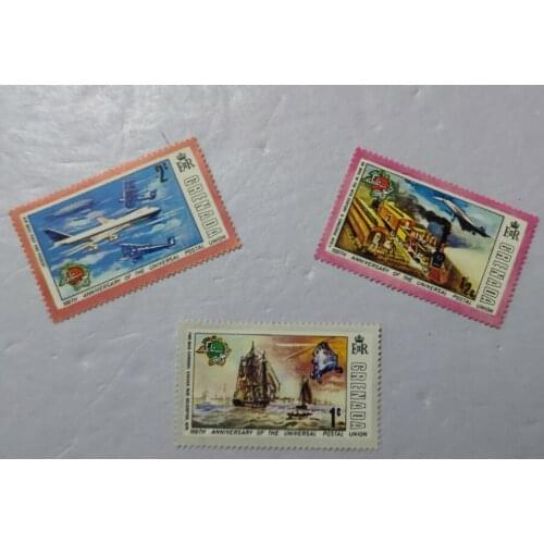 1974 Grenada Postal Union stamps， China Post Stamps Postage Collection