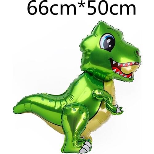 4D Dinosaur Aluminum Foil Balloon Baby Birthday Party Decoration Toys For Children