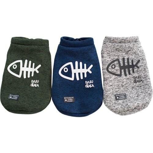 Dog Clothes Autumn Winter Warm Jacket For Small Dogs Cats Stylish Puppy Pet Cat Coat Sweater Chihuahua Yorkie Clothing Outfits