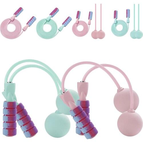 Adjustable Length Jump Rope Cordless Fitness Skipping Ropes Ropeless Skip Rope for Women Men Kids