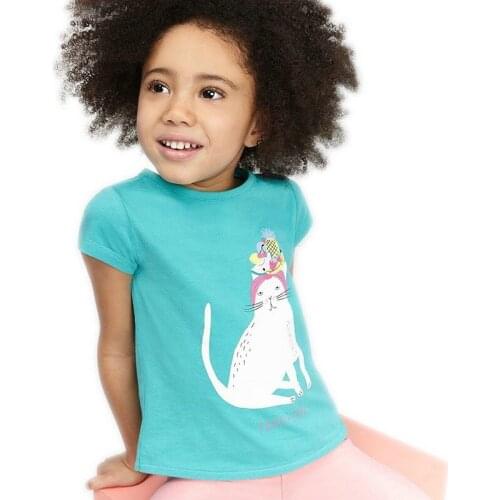 Tsaujia Summer T-shirts For Girls