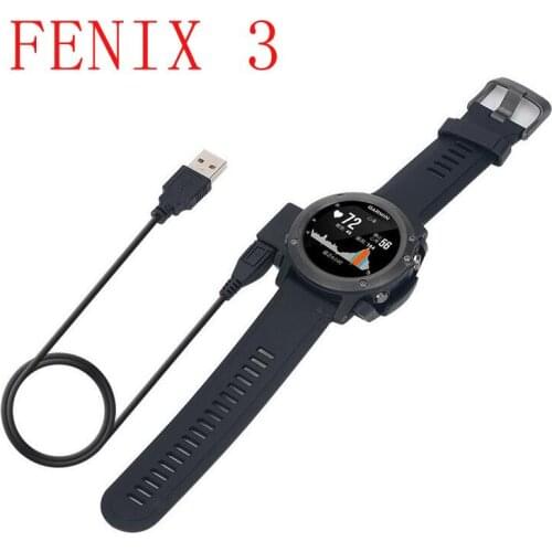 50PCS For Garmin Fenix3 HR Quatix3 Charging Cable For Garmin Fenix 3 Multisport GPS Watch USB Charger Dock Clip Data Sync Cradle