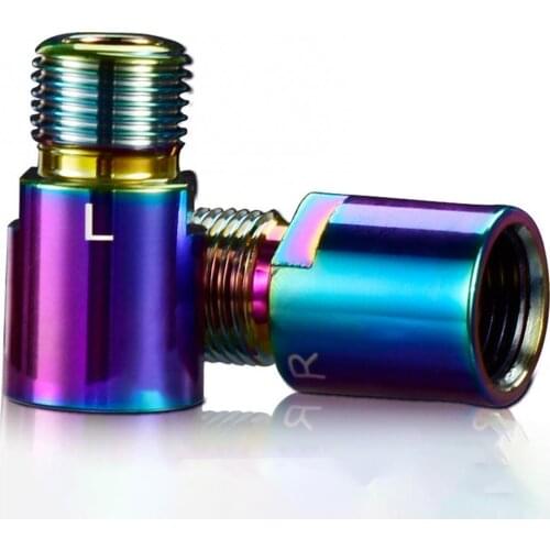 2Pcs MTB Mountain Road Bike Bicycle 9/16 Inch Pedal Extenders Adapters Spacers