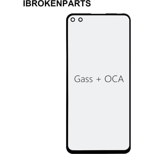 5PCS Front Outer Screen Glass OCA Glue for Huawei P Smart 2019 P40 P30 lite Honor 10 30 20 Pro Touch Panel Lens Cover Lamination
