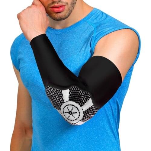 Basketball arm guards breathable long elbow joint wristbands outdoor hiking riding football sports safety supplies