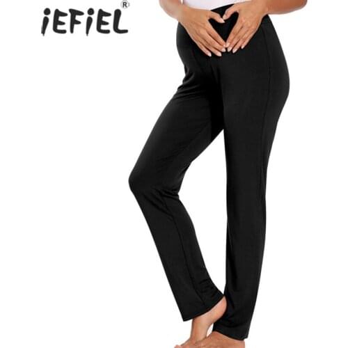 Maternity Pants Pregnant Women Loose Casual Pants Pregnancy Trousers Comfortable Lounge Pants Jogger Work Pant Yoga Trousers