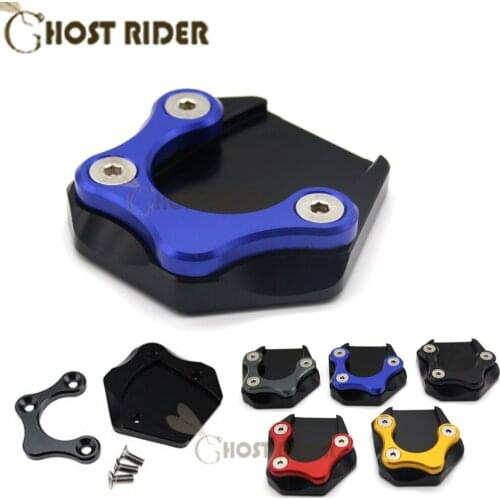 For SUZUKI GSR750 GSR 750 2011-2016 GSX-S1000 GSX-S1000F 2015 2016 Kickstand Foot Side Stand Extension Pad Support Plate Enlarge