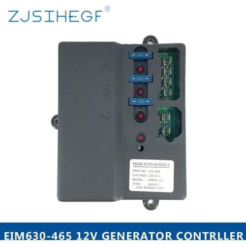 EIM630-465 12V Parts Engine Interface Module PLUS 24V 650-091 5 Lamp Generator