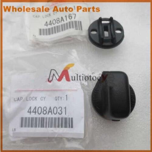 Ignition Start Switch Knob Cap & Insert for Mitsubishi Keyless Lancer Outlander 4408A167 4408A031