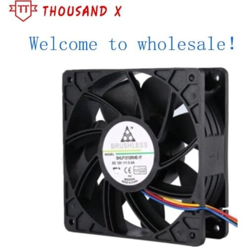 6000RPM 7500RPM DC12V 2.7A 5.0A Miner Cooling Fan Cooling Fan Replacement 4-pin For Antminer Bitmain S7 S9 For PC