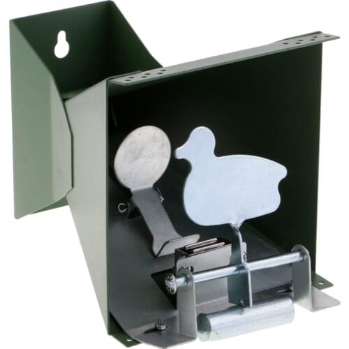 Shooting Target & 14x14cm Square Shooting Target Holder Pellet Trap Catcher for Shooting Training