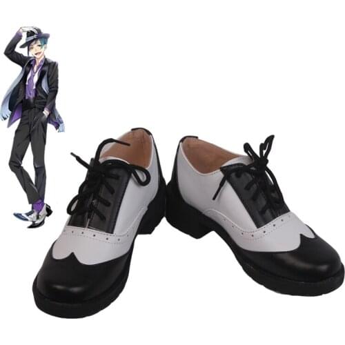 Cosplay Shoes Twisted Wonderland Floyd Cosplay Shoes Adult Cos Shoes Accessories H