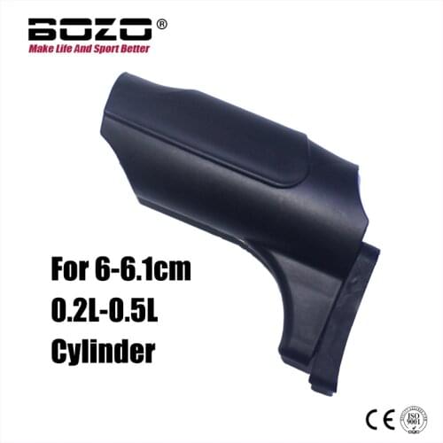 PCP Paintball Cylinder Protection Plastic Protective Tank Cover Black for 0.20L/0.35L/0.45L/0.5L High Pressure Cylinder