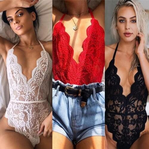 S-3XL Porno Lingerie Sexy Babydoll Lace Chemise Erotic Underwear Lenceria Sexi Plus Size Woman Sexy Costumes Exotic Apparel
