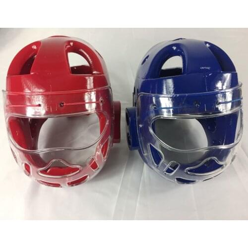 Taekwondo Helmet Boxing Headgear Karate Dobok Kickboxing Sanda Head Guard Protection ITF WTF Training Protector