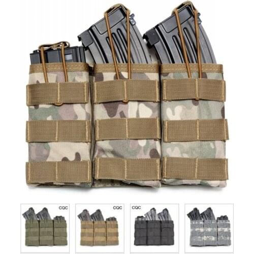 Tactical Molle Magazine Pouches Drop Utility Gear Military Waist Bag Paintball Airsoft AK 7.62 M4 5.56 Rifle Hunting Accessories