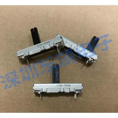 [VK] Japanese ALPS 3.5cm 35mm sliding potentiometer single B50K with midpoint shaft : 15MM clipper RS201113D008