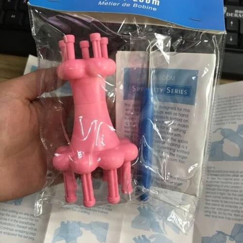 Knitting Machine Knitting Loom Maker Woolen Rope Double Head Weaver Yarn Needle Knit Hobby Sewing Tools Color Random Delivery