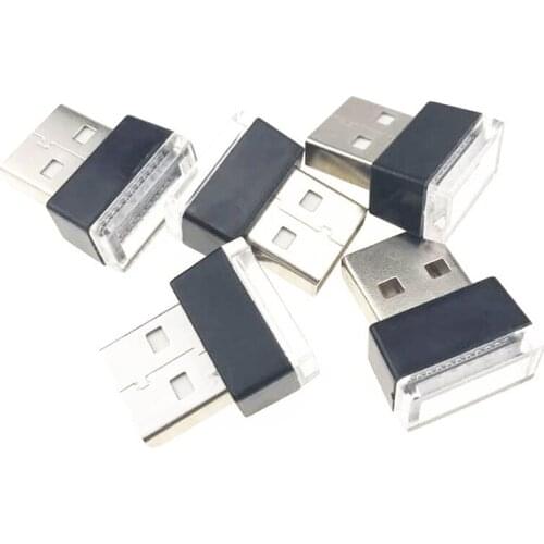 1 car USB LED decorative light universal for Ford Focus Fusion Escort Kuga Ecosport Fiesta Falcon EDGE/Explorer/EXPEDITION/EVOS