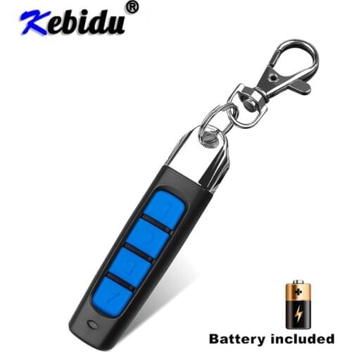 ABCD 4 Buttons Clone Remote Control 433MHZ Wireless Transmitter Garage Gate Electric Door Copy Controller Anti-theft Lock Key