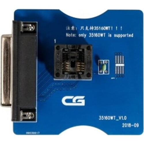 35160WT M35080/35160 CAN V2.1 V850 AM29FXXX HC705/908 3-in-1 Adapter for CG Pro 9S12 Key Programmer