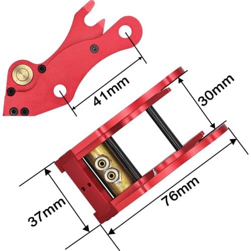 Metal Bucket Quick Change with Full Copper Hydraulic oil cylinder For 1/12 RC Hydraulic Excavator JDM-106