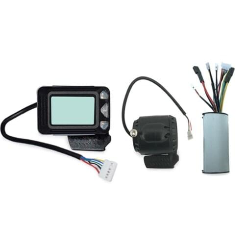 24V/36V/48V 250W/350W E-bike Controller Brake LCD display Carbon Fiber Electric Scooter Controller
