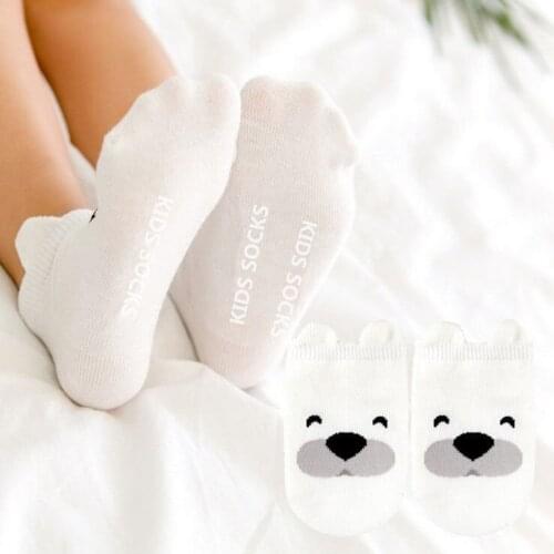 Newborn Cute Cartoon Socks Spring Autumn Baby Boy Girl Socks Kids Soft Animal Pattern Cotton Socks For Children Sokken Meias