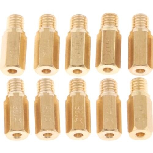 Carburetor Main Jet Kit #136 138 140 142 Injector Nozzle For GY6 OKO