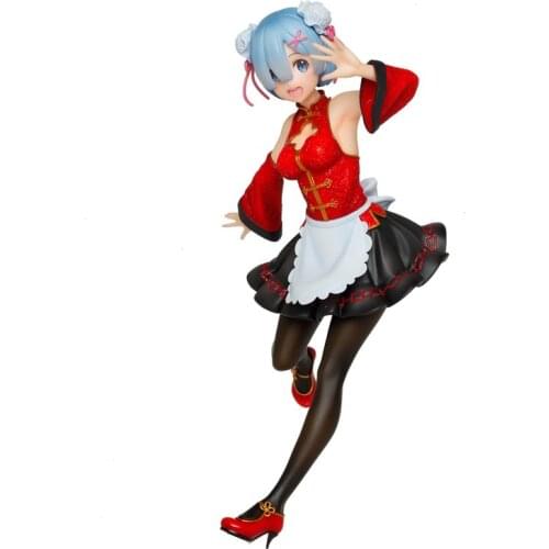 Re:life In a Different World From Zero Rem Chinese Ver. PVC Action Figure Anime Figure Model Toys Doll Gift Collection